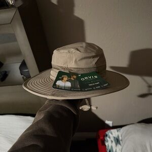 Orvis Beige Outdoor Hat for Men